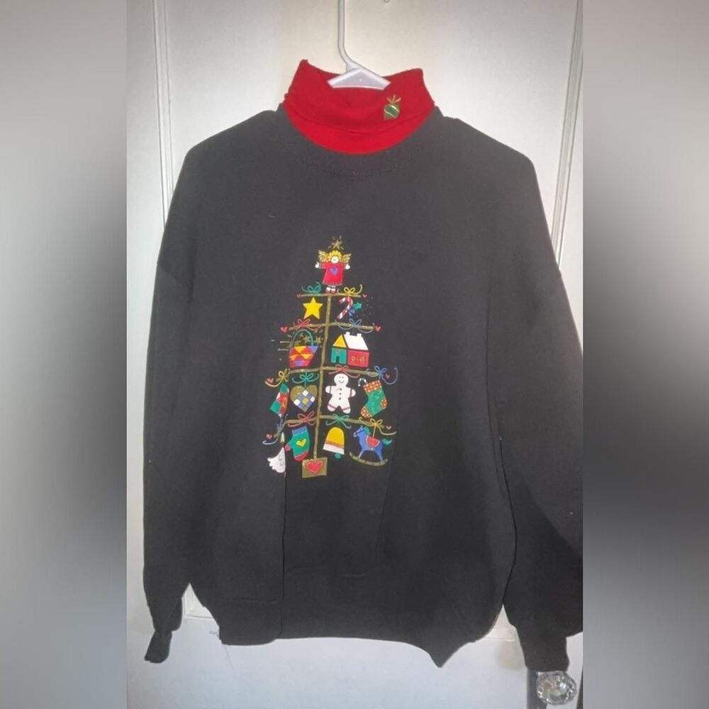 Gopher-sport Women's Black and Red Jumper